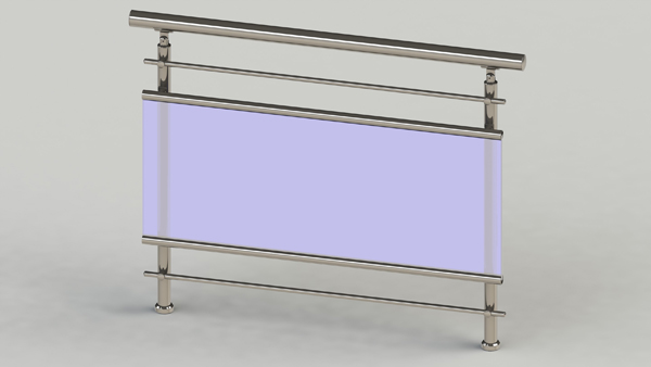 HORIZONTAL ABOVE - BELOW GLASS