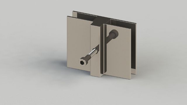 DOUBLE GLASS SUPPORT