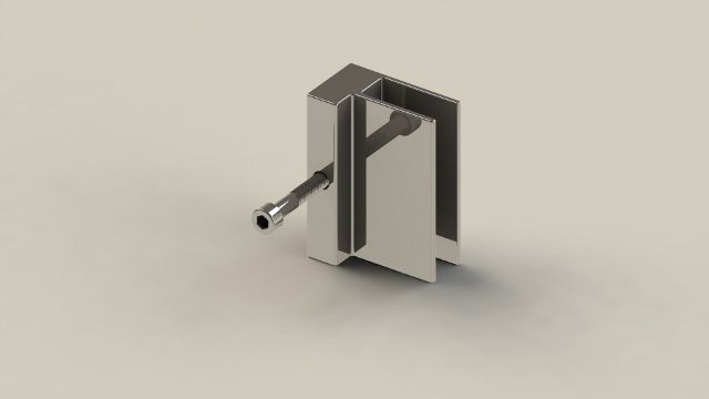 SINGLE GLASS SUPPORT